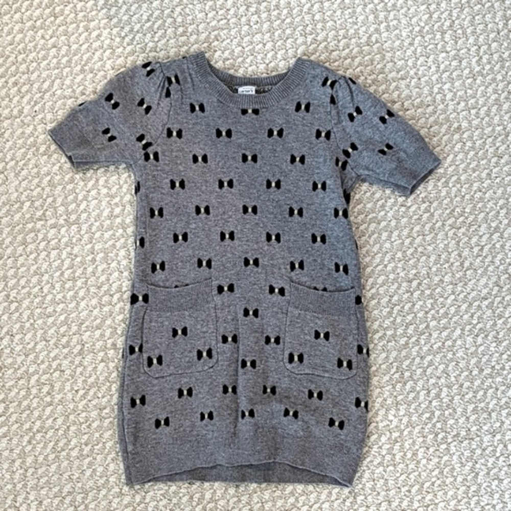 Carter's gray sweater dress